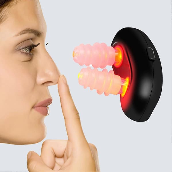 Rhinit Lindring Rött Ljus Nasal Terapi Infraröd Rhinit Instrument, Rött Ljus Terapi för Näsallergi Symptom, Nasal Terapi Enhet