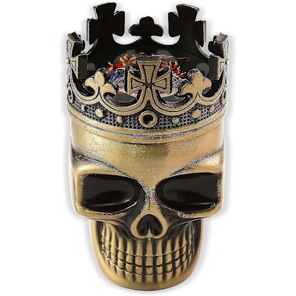 Skull Grinder, Krydderi Grinder Gave, 1.7 Tommer