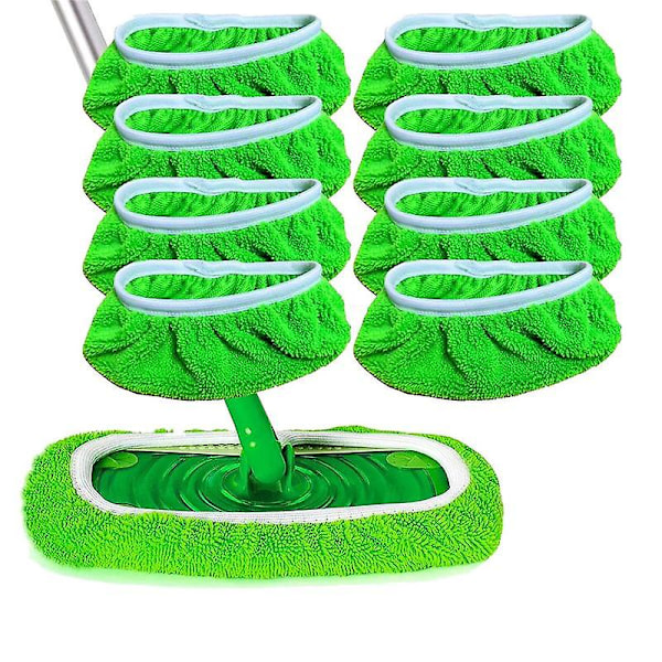 Sopii Swiffer-litteälle moppiliinalle, imukykyinen sienikorvausliinakansi, kotitalouskäyttöön, kuiva ja märkä