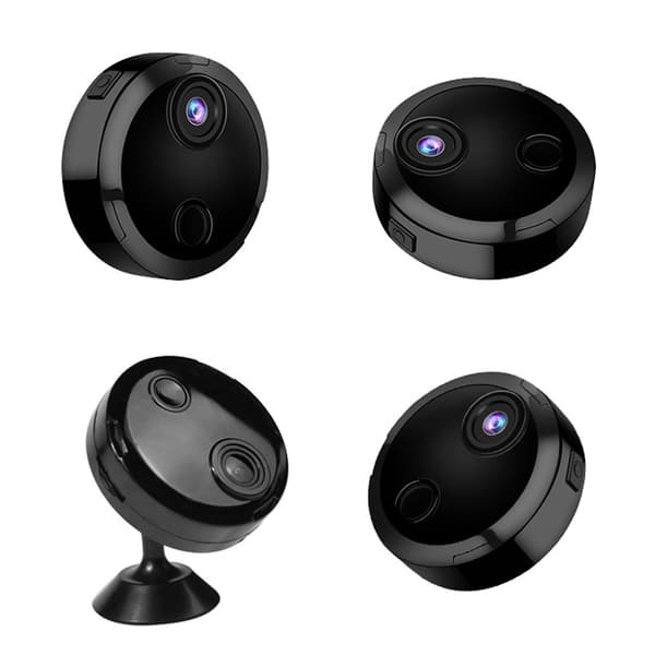 Smart Mini Sikkerhets WiFi-kamera, 1080P Trådløst Lite Hjemmekamera med Nattsyn Sikkerhetskamera