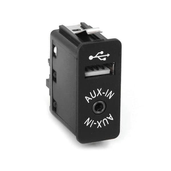 Høykvalitets USB AUX-inngang Socket Switch 84109237653 9237653 for E60 E61 E63 E64 E81 E82 E84 E87 E88 E90 E91 E92 E93