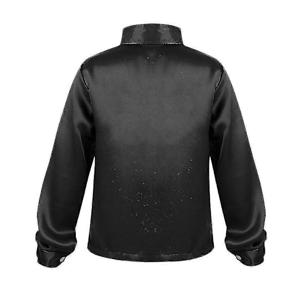 Poikien napilliset paidat Disco Hip-hop Jazz-tanssitopit Paljetit Esitystanssivaatteet 8-10 Years Purple