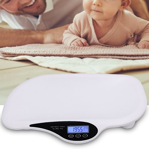 Digital Babyvåg: Exakt elektronisk våg för bebisar upp till 20 kg/44 lb