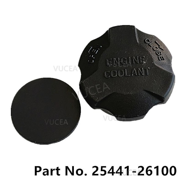 Kylarlock för kylvätskebehållare till Accent Getz H-1 Starex H1 I10 I20 I30 I40 IX20 Ix55 Veloster Powerful Matrix Lavita 2544126100~12121