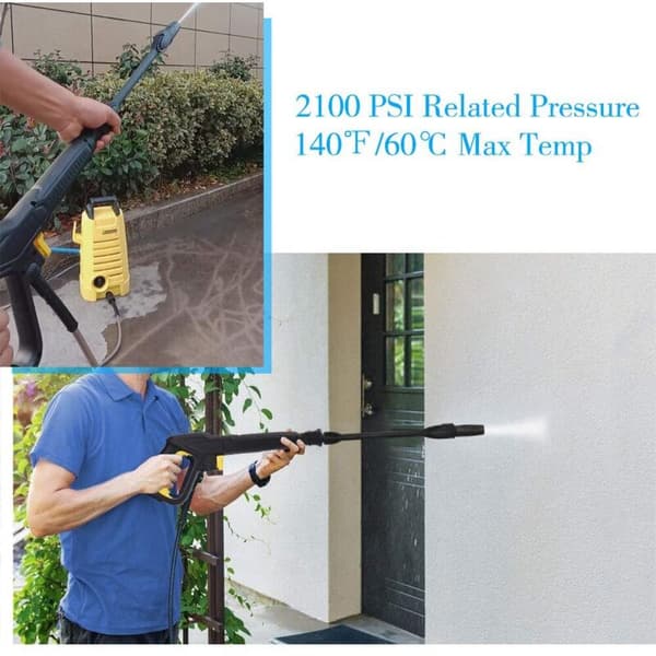 Pistolhåndtak for Karcher K2 K3 K4 K5 K6 K7 høytrykksspylere med Quick Connect