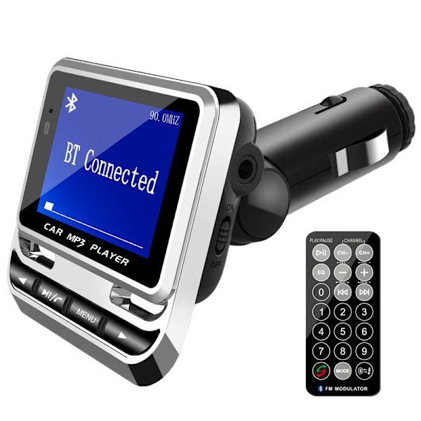fm12b auton Bluetooth MP3 tukee kortin asettamista ja musiikin toistoa FM-lähettimen äänitulo