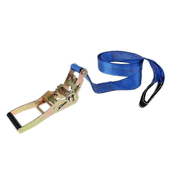 36FT Slackline-setti koukulla ja räikkäkiristimellä tasapainoharjoitteluun Blue