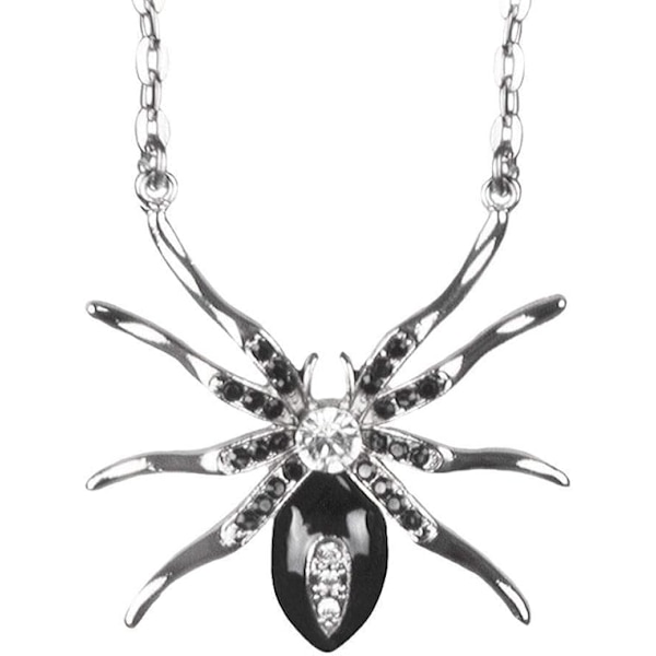 Spindel Amulett Badge Halsband