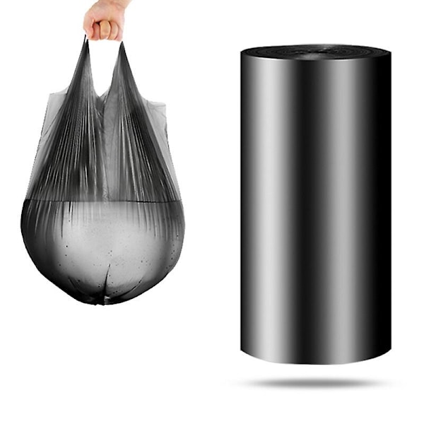 100 Portabla Toalettpåsar, Campingtoalettpåsar 30 Liter Biologiskt Nedbrytbara Portabla Pottpåsar Avfallspåsar För 19 Liter Hinktoalett, Komposterbara Påsar För A
