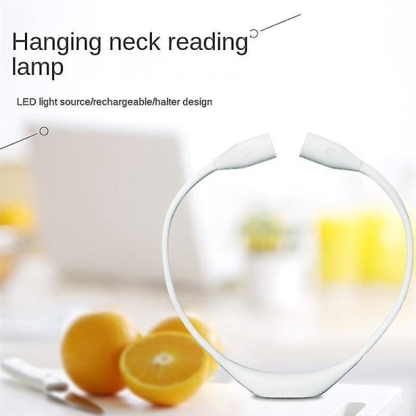 Nakkelesing Nyhet Fleksibel Neck S Hands Read Lamp Portable Usb Recharge