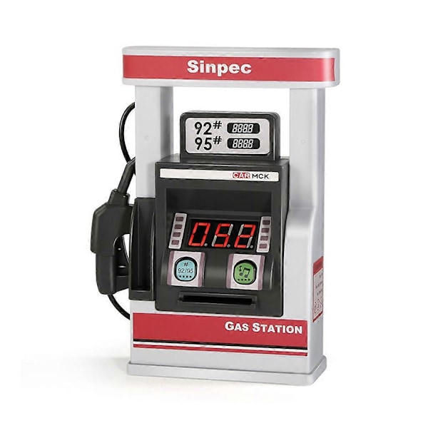Børns Simulations Tankstation Benzin Service Legetøj