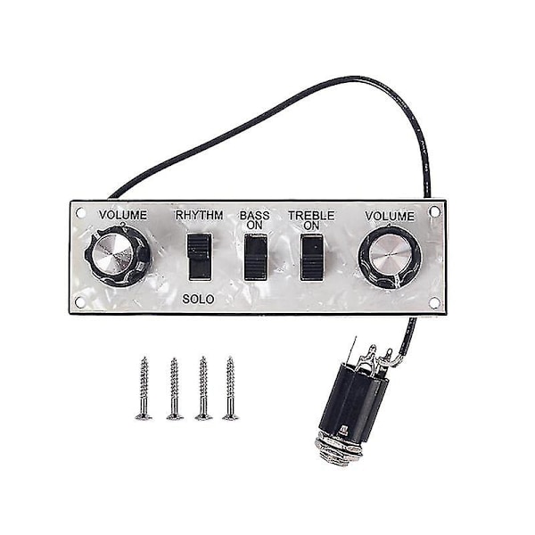 Kontrollpanel för violinbasgitarr för hofner violinbasgitarr bb2