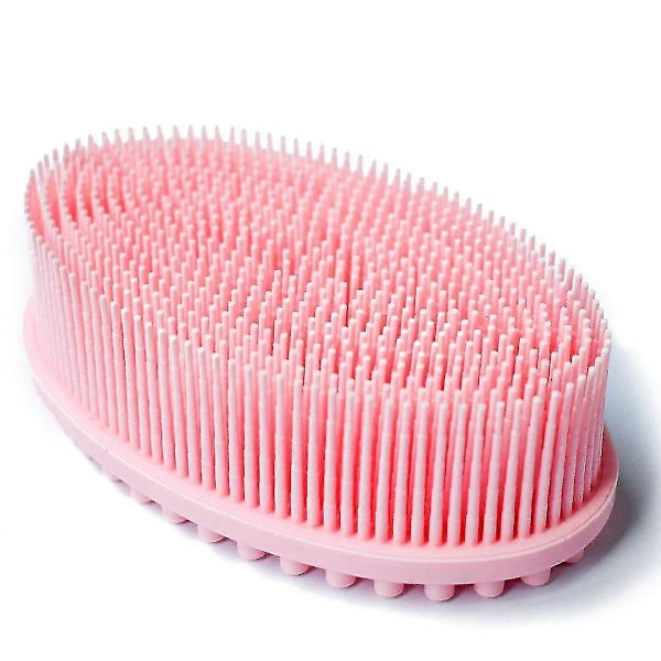Exfolierande Silikon Kroppsskrubb Silikon Badborste