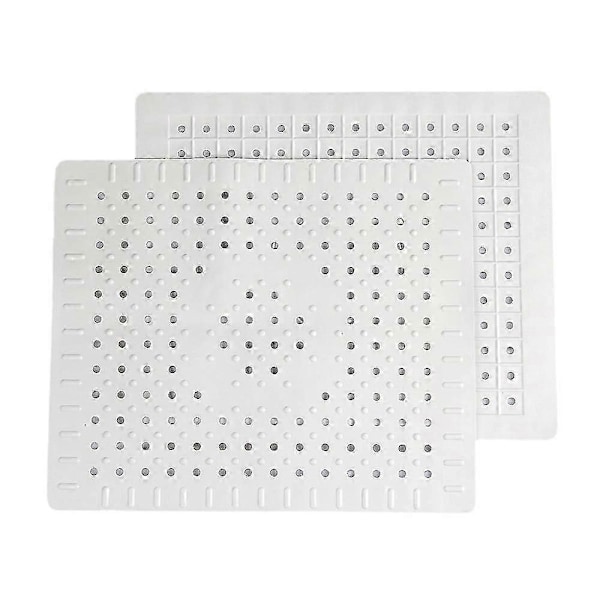 2 Pakkaa Keittiöallasmatto Viemäripehmuste Suoja Liukumaton Kumi Kestävä, Helppo Puhdistaa & DIY Leikkaus