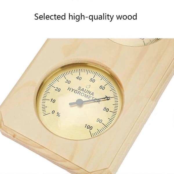 Sauna Temperatur Termometer Sauna Rom Termometer & Hygrometer Dobbel Skjerm