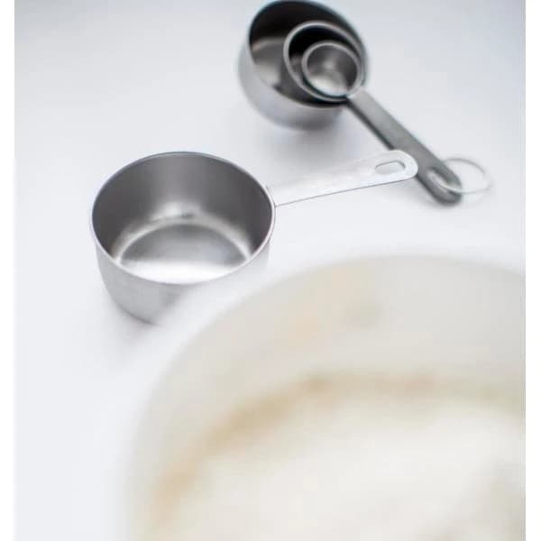 Mätsats 4 delar 12 cm Rostfritt Gastromax Silver 12 cm