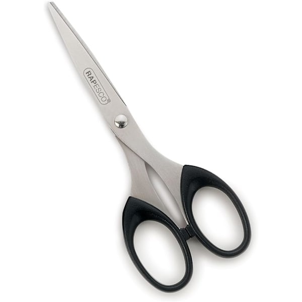 16 cm Saks i rustfrit stål, sort