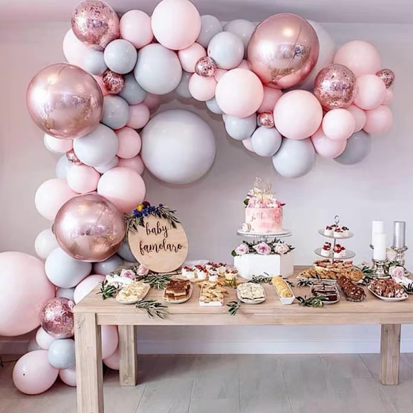 Ballongbåge Kit Bröllop Födelsedagsfest