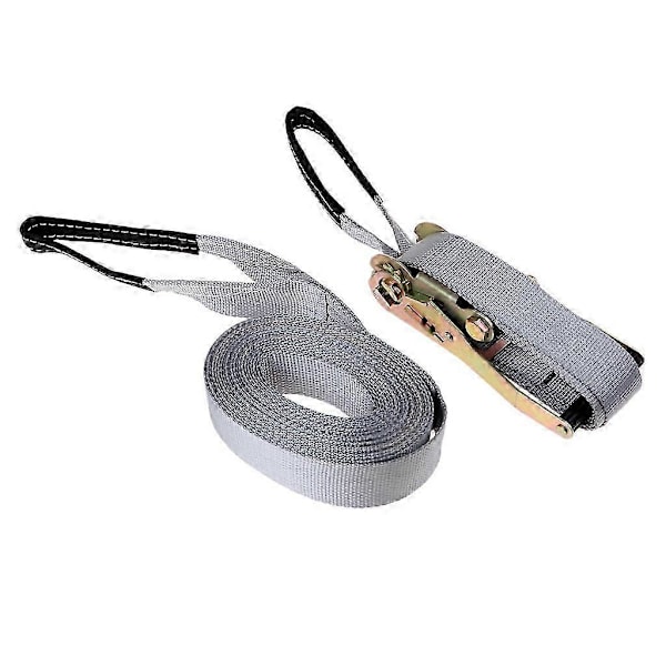 36FT Slackline-setti koukulla ja räikkäkiristimellä tasapainoharjoitteluun Gray
