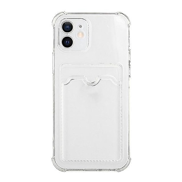 iPhone 13 Pro Mobilskal/Transparent Kortfodral Mobilskal (Transparent)