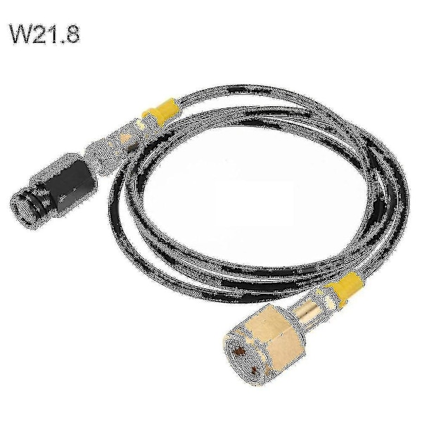 Høytrykks slangeadapter for Sodastream maskin G5/8 Cga320 W21.8 Co2 Tank( Størrelse : For W21.8 )-dwdz
