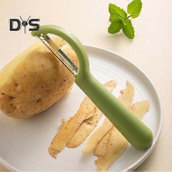Lätt Potatisskalare Lätt att Rengöra Hållbar Frukt Grönsak Potatisskalare beige