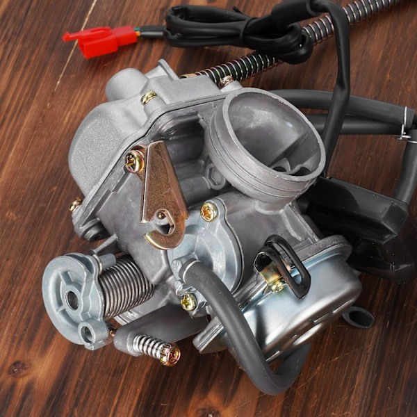 PD24J Förgasare 24mm Förgasare med dräneringsrör för 4-takts GY6 125cc 150cc ATV Kart Scooter Moped QMJ/QMI157 QMJ/QMI152
