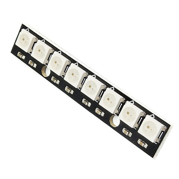 10 stk. 8-bit WS2812 5050 RGB LED med indbygget fuldfarve-drevet udviklingskort