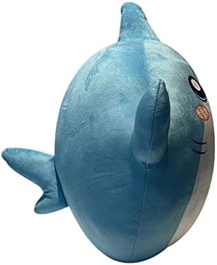 Shark Plush Pillow, Suitable for Decoration (Fat Shark)
