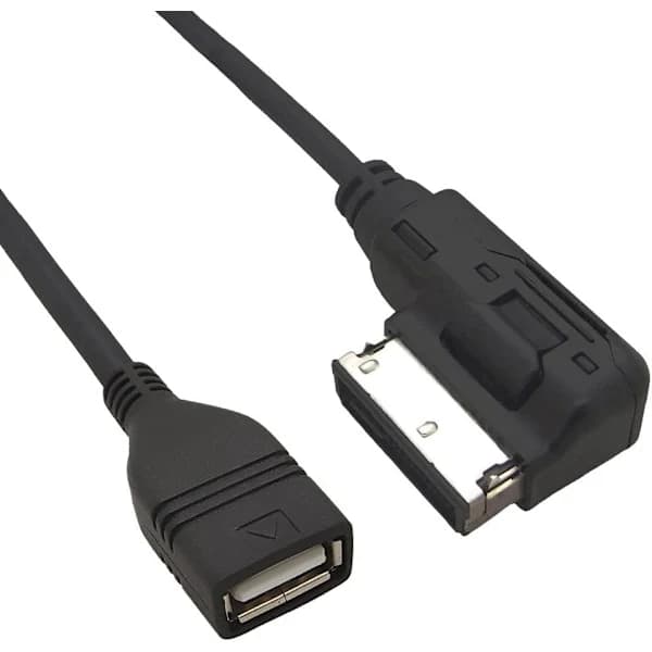 USB-lydkabel med USB-adapter for Audi AMI MMI 2G 3G 3G+