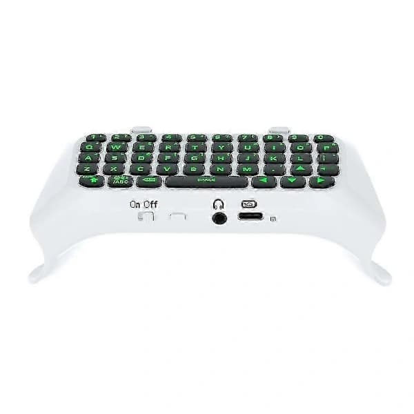 Tastatur til Playstation5 Edge Controller Trådløs Chatpad til PS5 Edge Chatpad Hvid