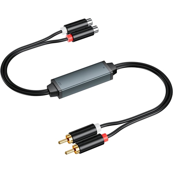 AV100C støjfilter til RCA-lydisolator