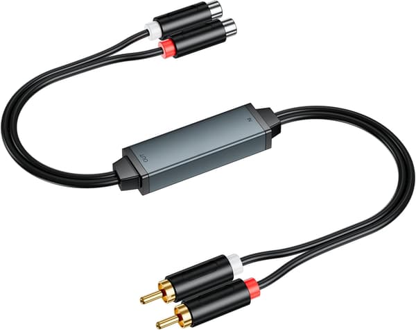 AV100C støyfilter for RCA lydisolator