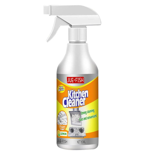 Pro Køkken Spray Rengøringsmiddel og Affedtningsmiddel, Antibakteriel Universal Skum Rengøringsspray til Køkkener, Bordplader, Ovne og Apparater
