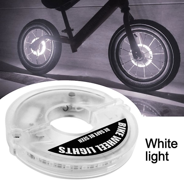 22 Led Flash Egerlyslys Intelligent Induktion Cykelhjul Lys USB Genopladelig Balance Bil Tromle Lys Dæk Ventil Lampe White