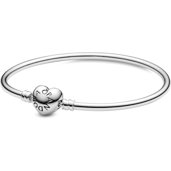 Armband, Logotyp slätt hjärtlås