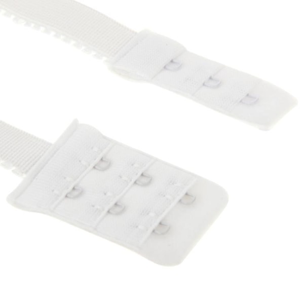 3-pack förlängningsband för behå / låg rygg - (svart, vit, beige) multicolor one size