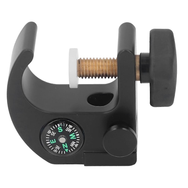 GPS RTK Stangklemm Datoinnsamler Justerbar Holder Aluminiumslegering Styreklemm med Liten Kompass