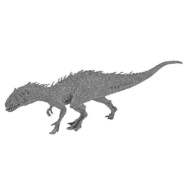 Stor Jurassic Indominus Rex Simulerings Dinosaur Modell Leke PVC Action Figur