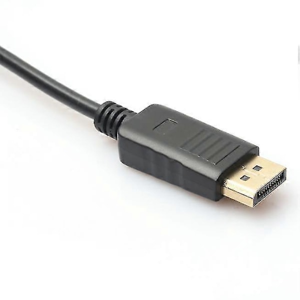 Displayport Dp Hane Till Vga Hona Videokonverter Adapterkabel För PC Laptop TV