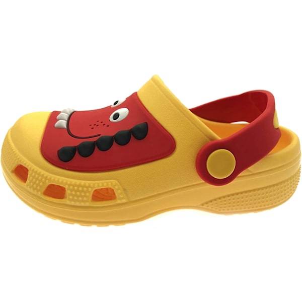 Børnehave Clogs Søde Sandaler Slides Småbørn Strand Pool Badesko med Skridsikker Sål (faktisk skos længde 15 cm)