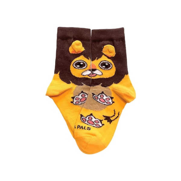 Happy Lion Sock (3-7 år) från Sock Panda Multicolor Small (Age 3-5)