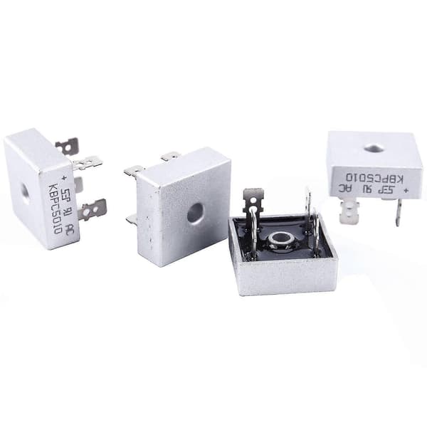4x 50A 1000V Metallhus Enfase Diodebro Rettferdig Kbpc5010