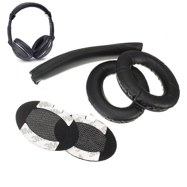 Erstatningsputer Øreputer Ørekopper Hodebøyle For Bose Quietcomfort Qc15 Qc2 Hodetelefoner