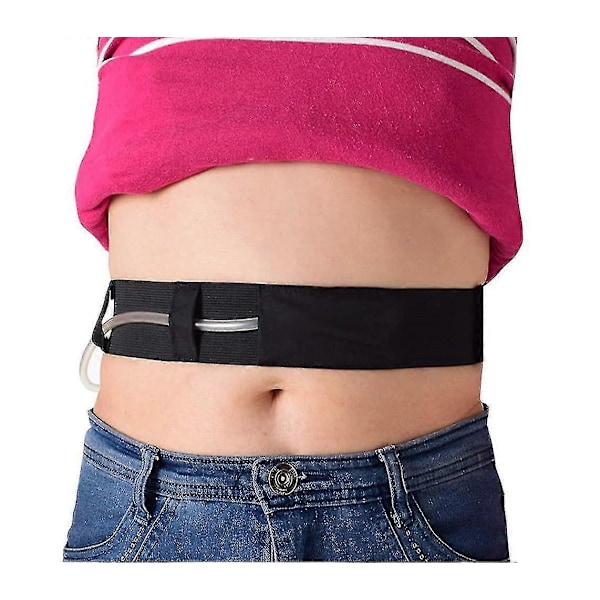 Peritonealdialysebelte, G/peg-slangeholder, pustende justerbart kateter magebelte, bruk i kateterbeskyttelse S yu M