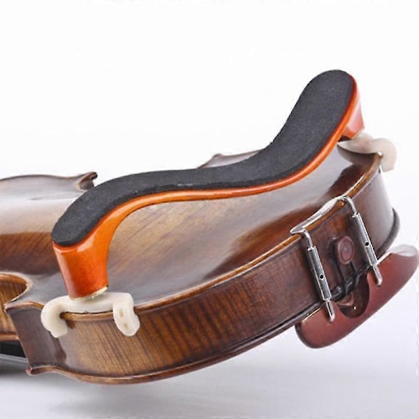2 st Justerbara Axelstöd i Trä för Violin 3/4, 4/4