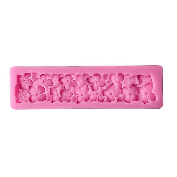 Kageform Silikone Blomsterform DIY Køkkenredskab Til Fondant Cookie Chokolade