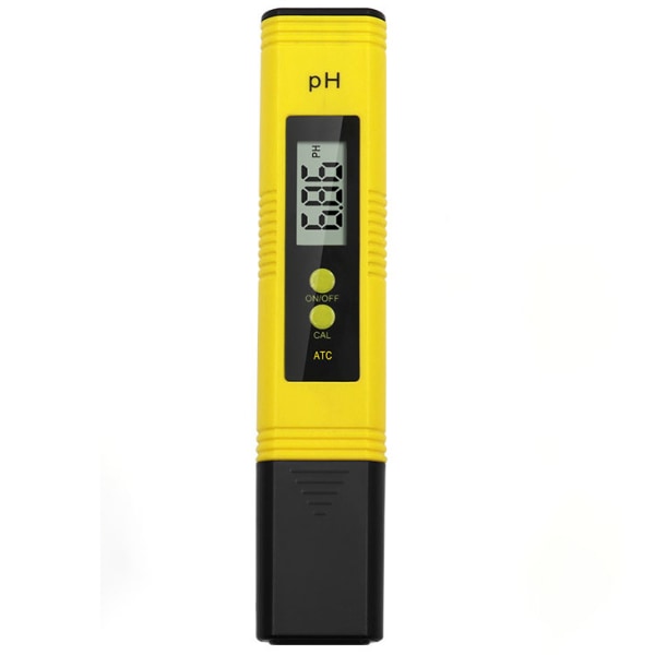 PH Test Penna PH Monitor Vattenkvalitetsdetektor, Gul