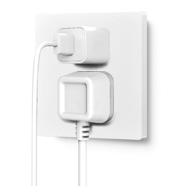 Multifunksjonell UK 13A Veggkontakt Trykknapp 2.1A Dobbel USB Ladeport Tre-hulls To-hulls Hjem