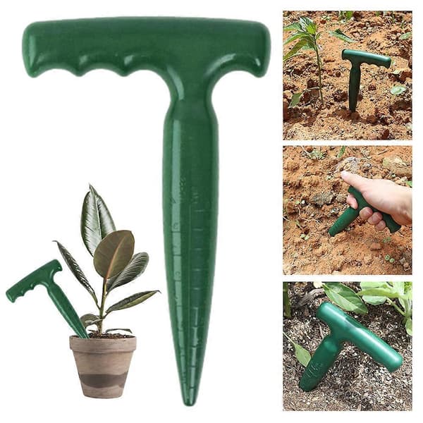 Trädgårdsfröplanta Hålslagare Trädgårdsredskap för Plantering